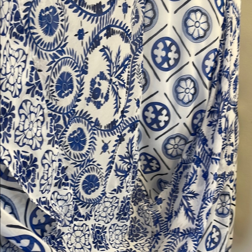 Reiss Blue High Low Sleeveless Dress - Picture 6 of 12